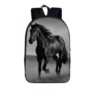 Elegancka teczka dla konia - plecak z koniem